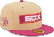New Era Men's New Era Orange/Pink Chicago White Sox 1933 MLB All-Star Game 50th Anniversary Mango Passion 59FIFTY Fitted Hat
