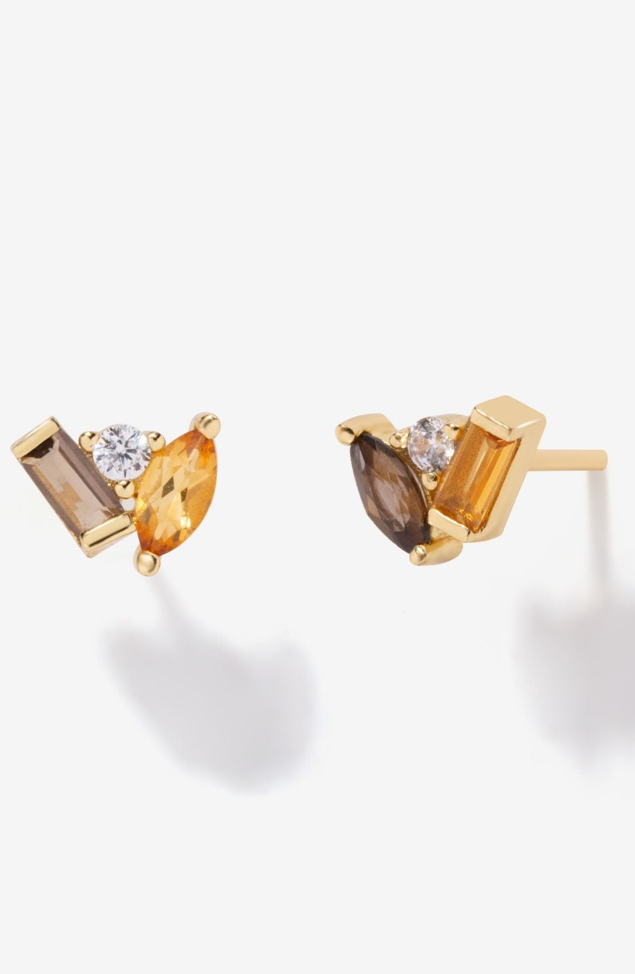 selected Citrine Smoky Quartz