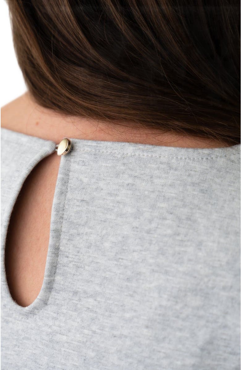 Hope & Henry Women's Fit and Flare Ponte Dress, Alternate, color, 