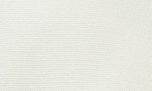 Mango Contrast Trim Cardigan In Ecru