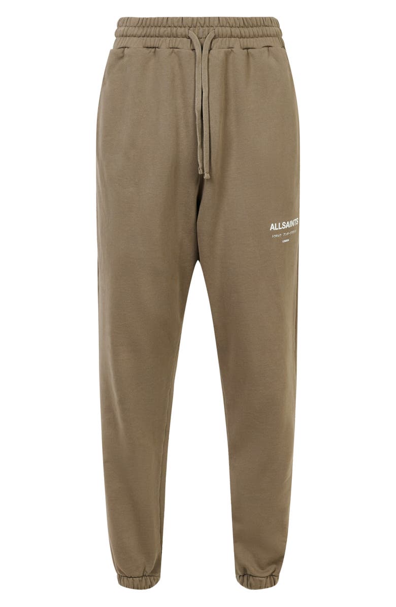 AllSaints Underground Relaxed Fit Organic Cotton Sweatpants, Alternate, color, 