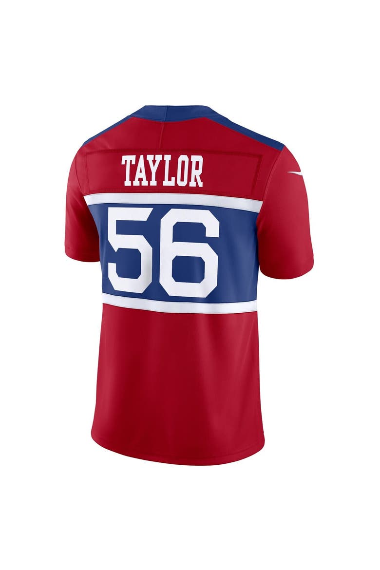 Men's Nike Lawrence Taylor Century Red New York Giants Alternate Vapor F.U.S.E. Retired Player Limited Jersey, Alternate, color, Red