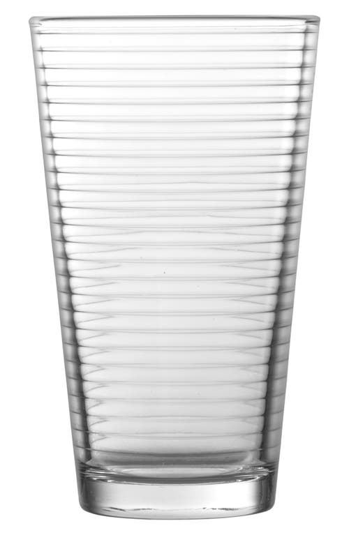 Fortessa Arcade Mixing Pint Glass Set Of 12 In Clear