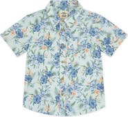 Feather 4 Arrow Kids' Floral Short Sleeve Button-Up Shirt