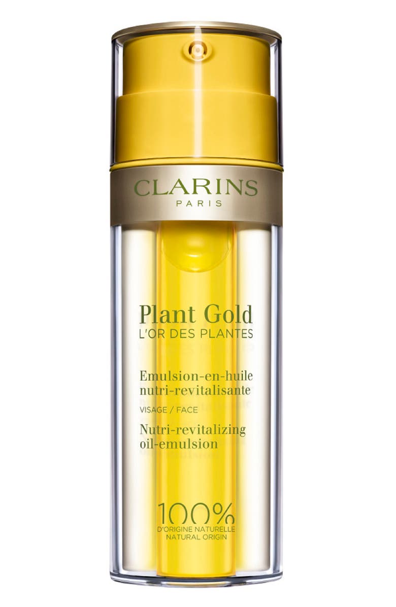 Clarins Plant Gold Nutri-Revitalizing Oil-Emulsion, Main, color, 