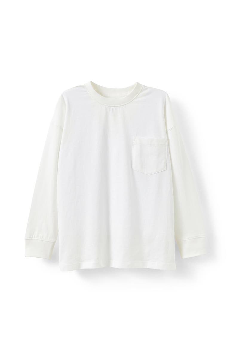 Cotton On Kids Kid's The Essential Long Sleeve Tee, Main, color, Vanilla