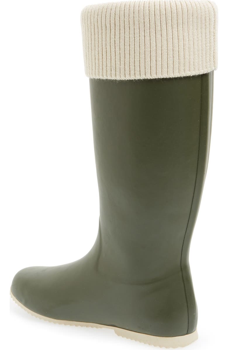 BUTTERFLY TWISTS 'Vivienne' Knit Cuff Foldable Rain Boot, Alternate, color,