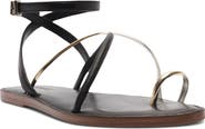 Schutz Valeria Toe Loop Ankle Strap Sandal