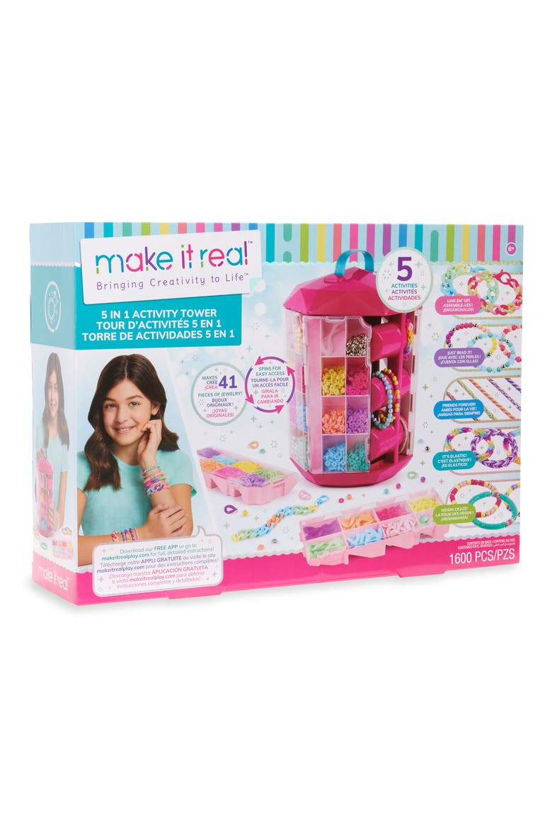 5-in-1 Activity Tower, Main, color, ASSORTED/MULTI