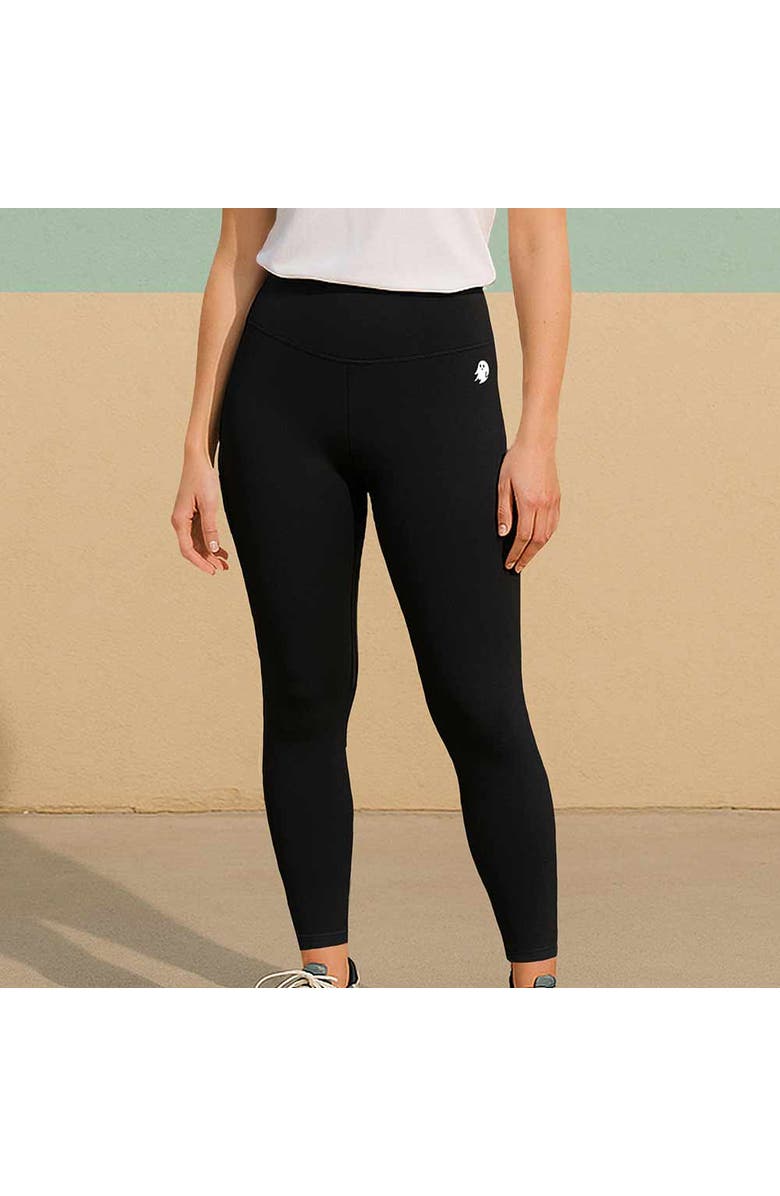 Dalix Ghost Seamless Flow Leggings, Alternate, color, Black