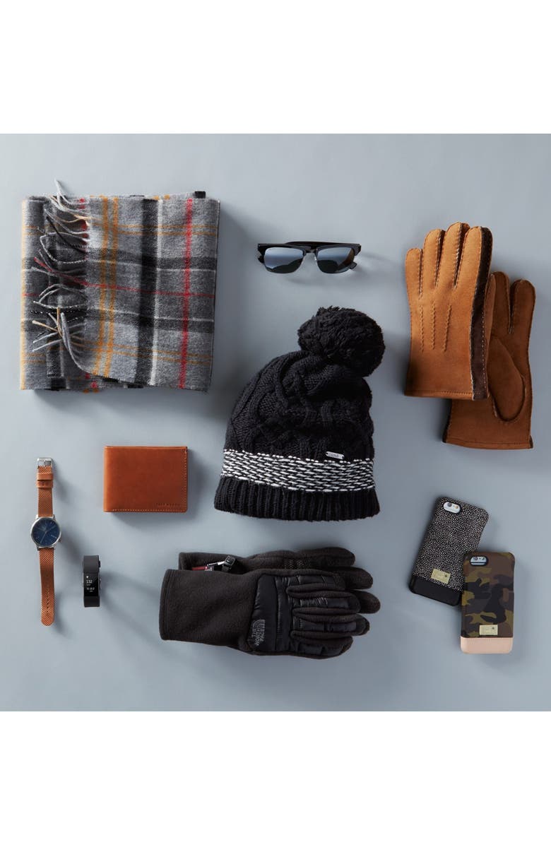 Barbour Merino Wool & Cashmere Scarf, Alternate, color, 