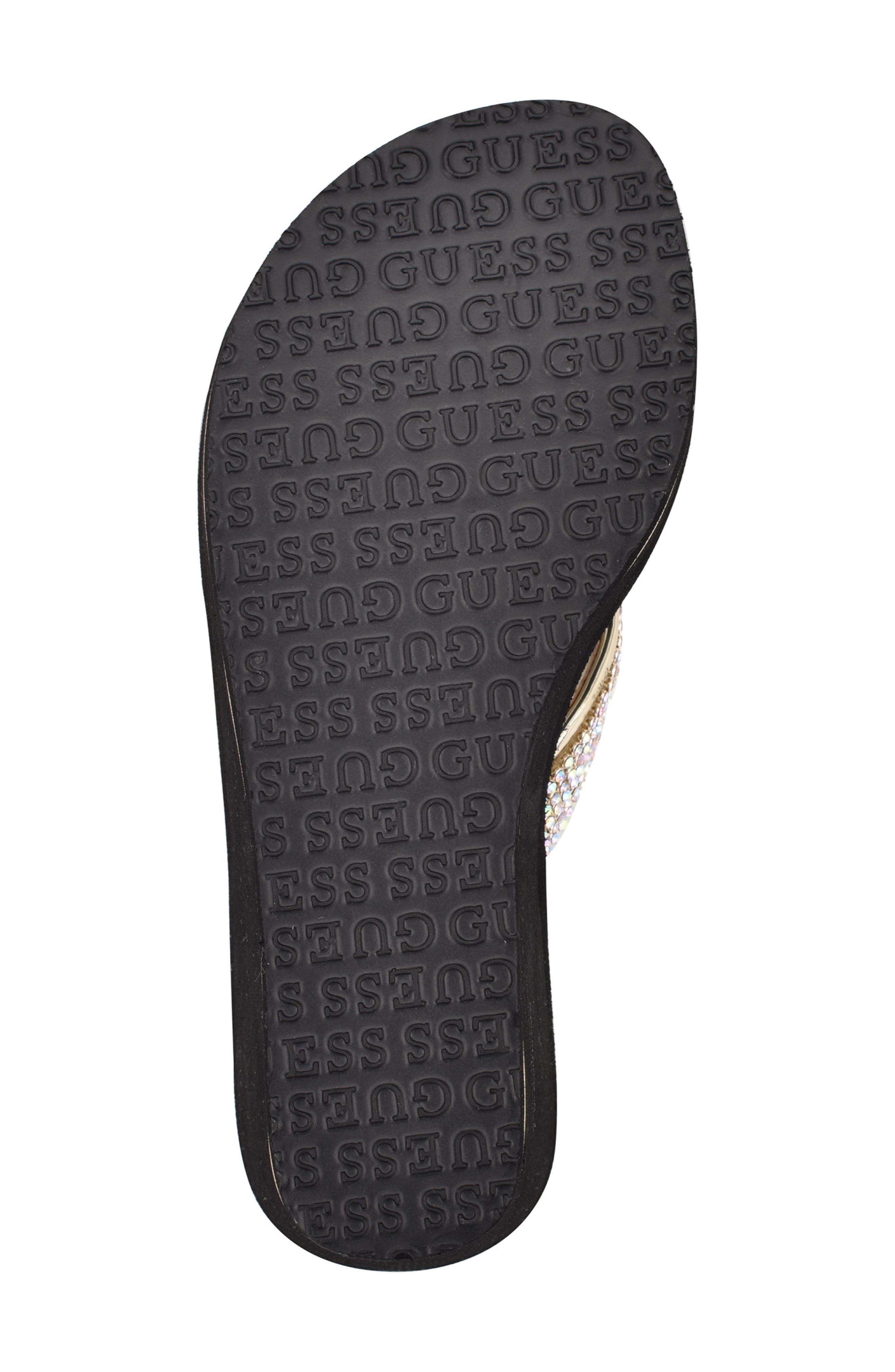 Sarraly Eva Platform Flip Flop, Alternate, color, GOLD