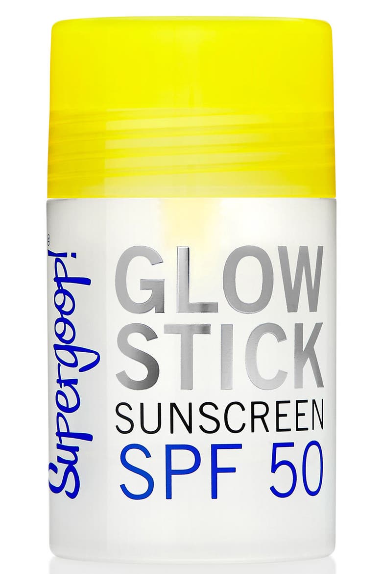 Supergoop! Glow Stick Sunscreen SPF 50, Main, color, CLEAR