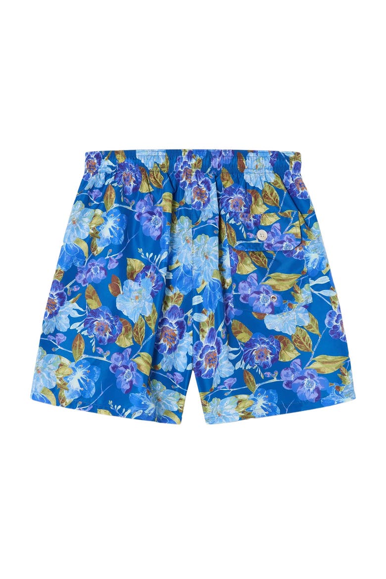 Connery Drawstring Swim Trunk, Alternate, color, Blue