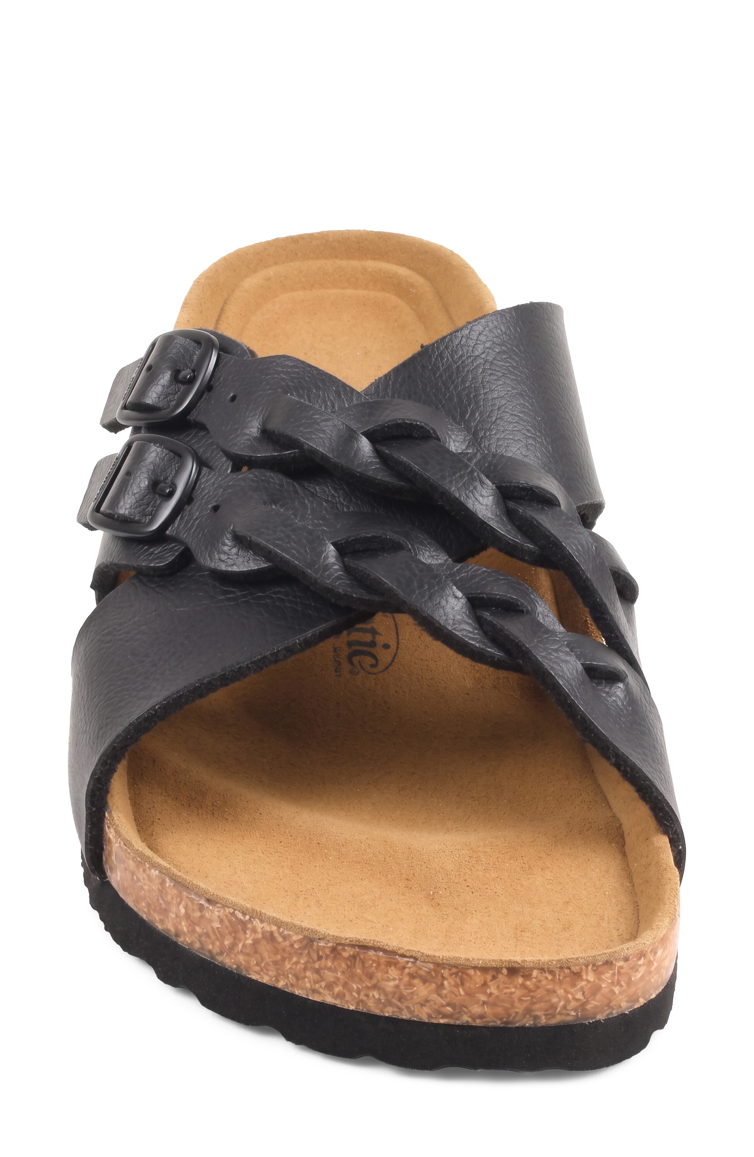 Suri Slide Sandal, Alternate, color, BLACK