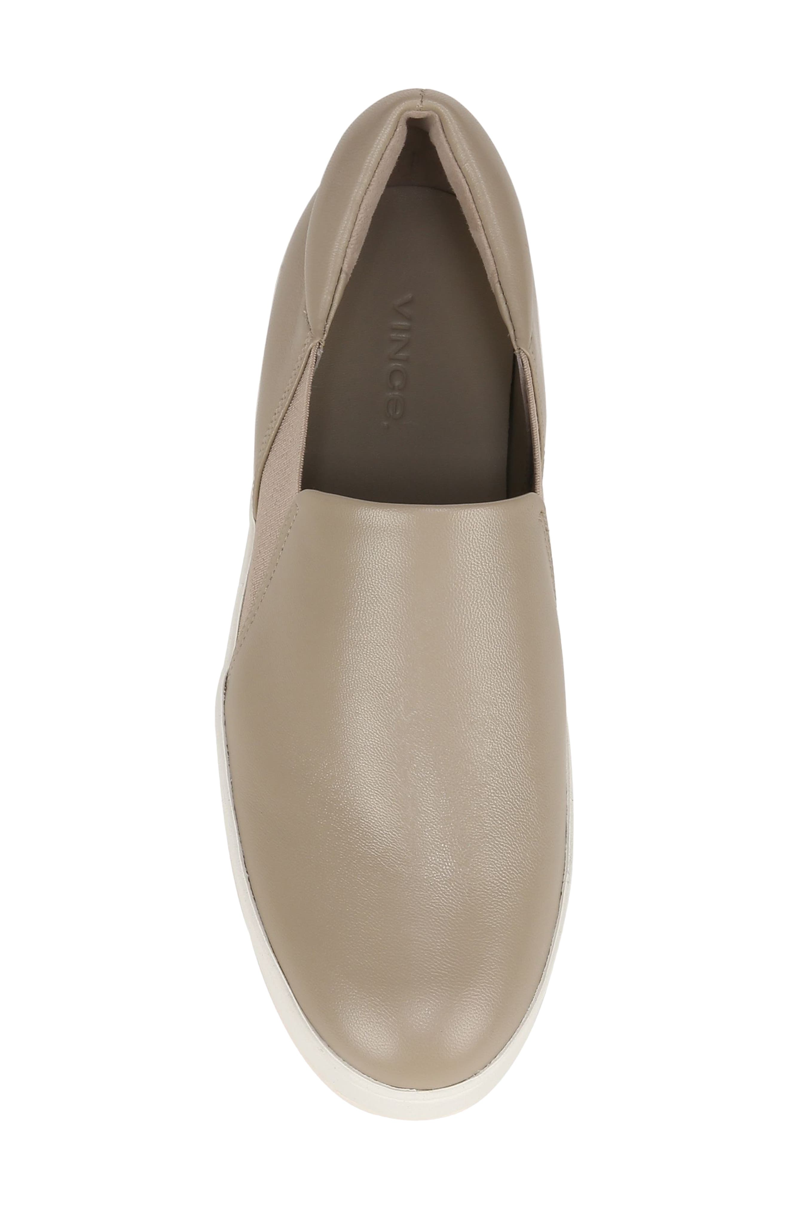 Warren Platform Slip-On Sneaker, Alternate, color, LTSTRAW