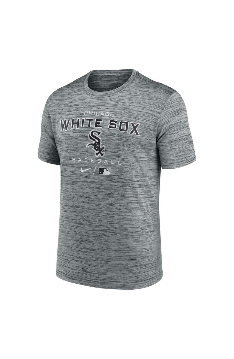 Nike Men's Nike Charcoal Chicago White Sox Authentic Collection Velocity Practice Performance T-Shirt, Alternate, color, 