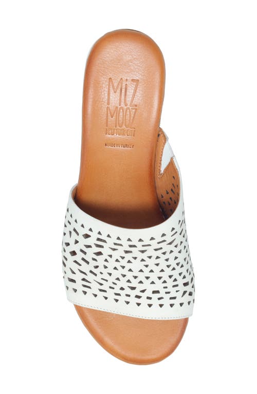 Miz Mooz Rylan Slide Sandal In Cream