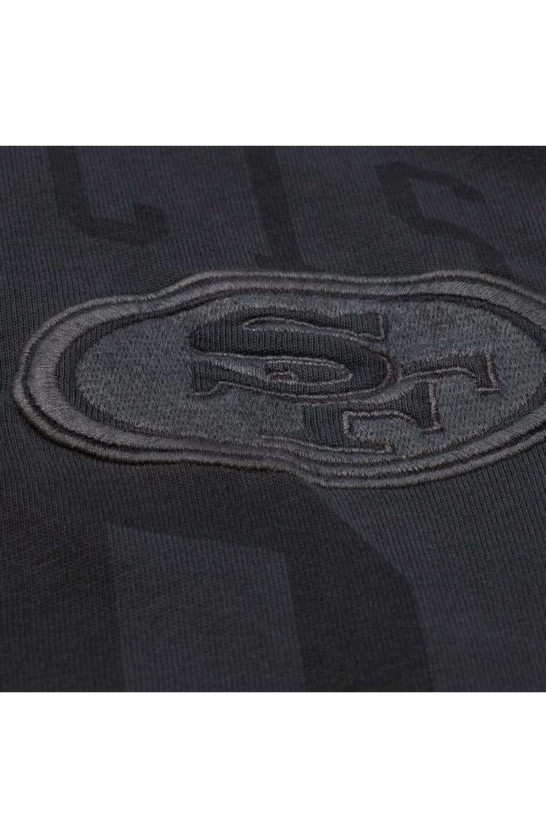 Mitchell & Ness Men's Mitchell & Ness Black San Francisco 49ers Downtown Collection Premium T-Shirt, Alternate, color, Black