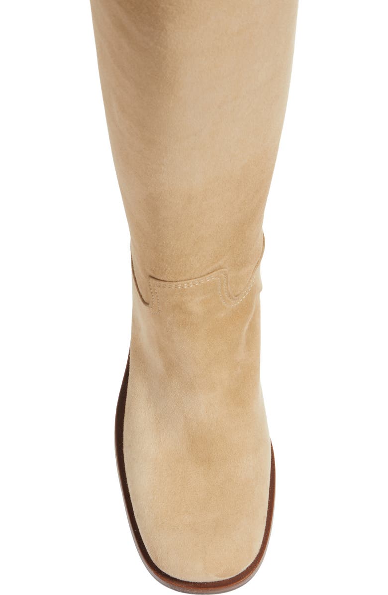 Prada Tronchetti Block Heel Knee High Boot, Alternate, color,