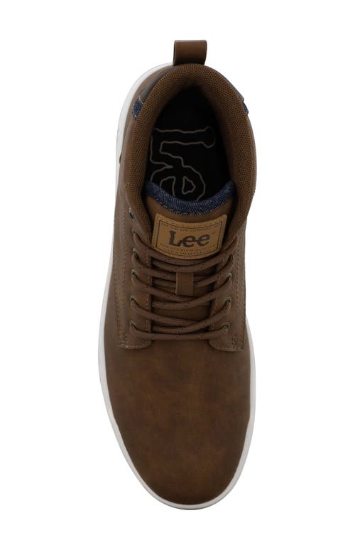 Lee Spencer High Top Sneaker In Brown