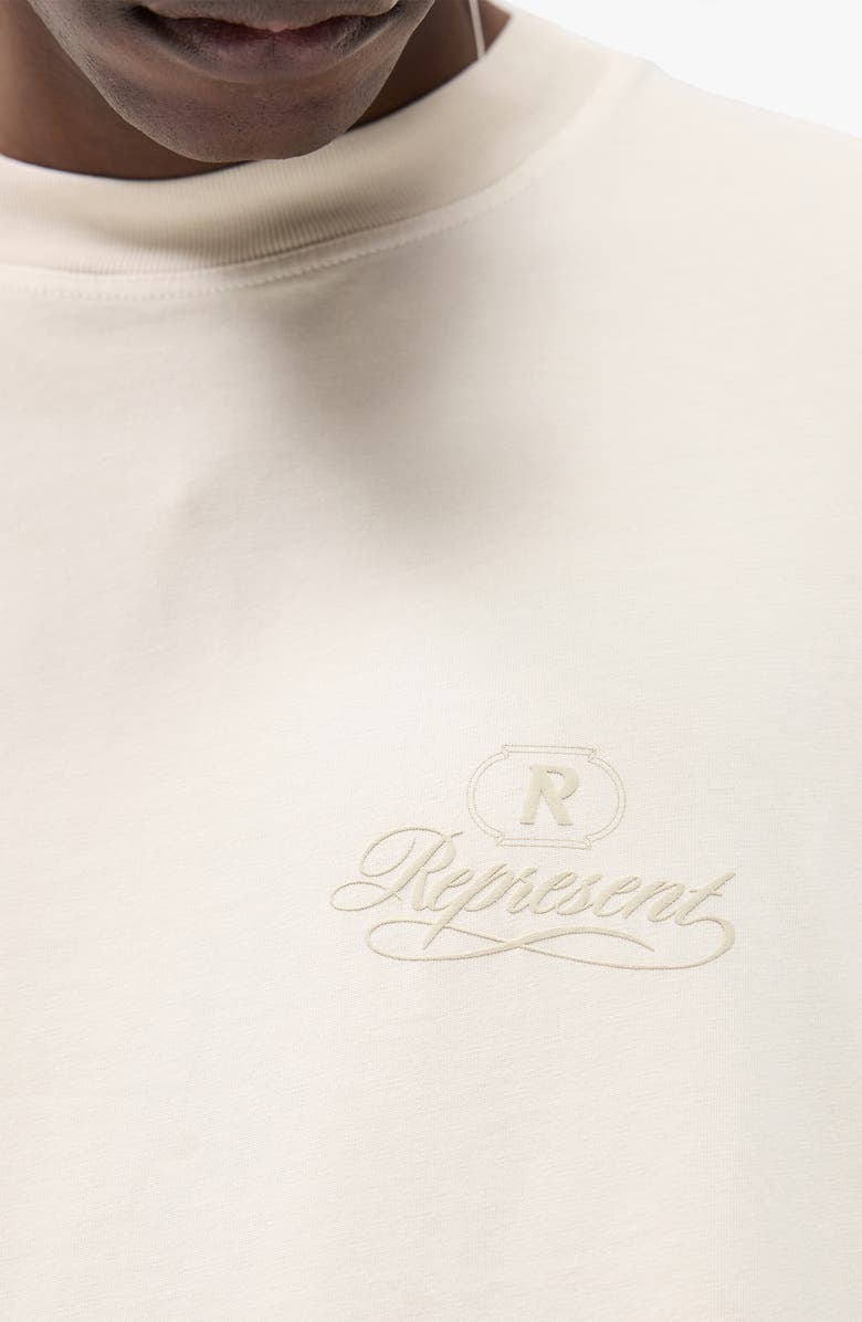 Represent Grand Cru Graphic T-Shirt, Alternate, color, Champagne