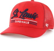 '47 Men's '47 Red St. Louis Cardinals Garner Trucker Adjustable Hat