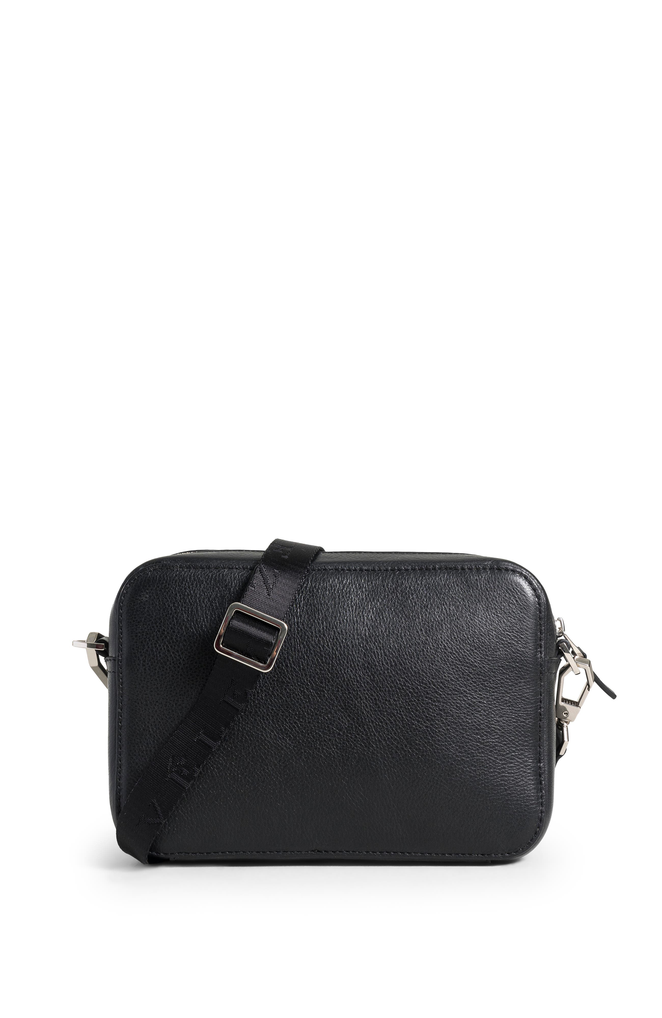 Velez Leather Crossbody Bag for Men, Alternate, color, Black