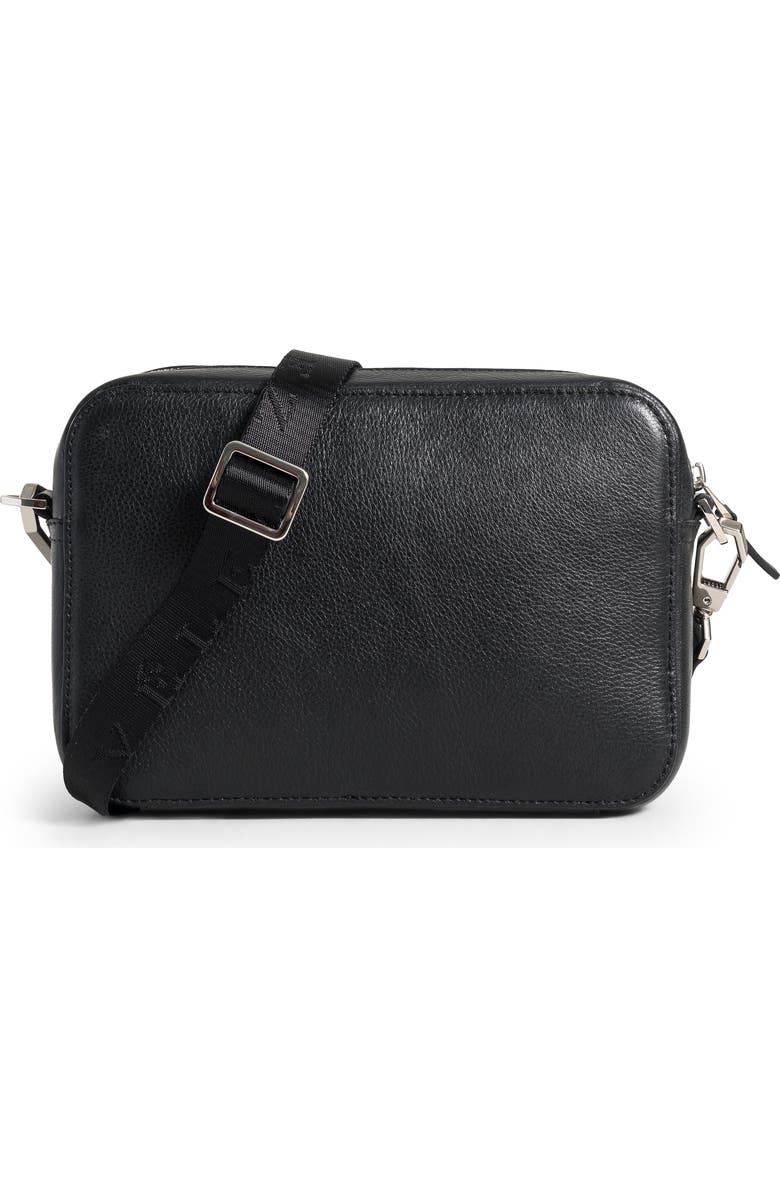 Velez Leather Crossbody Bag for Men, Alternate, color, Black