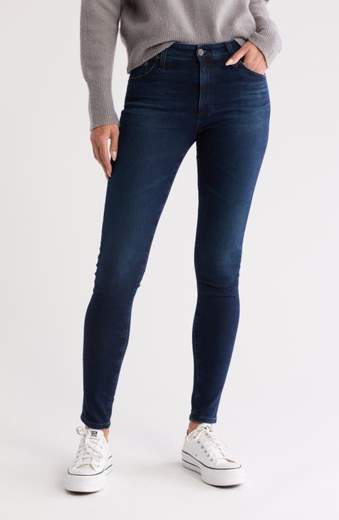 The Farrah Mid Rise Skinny Jeans