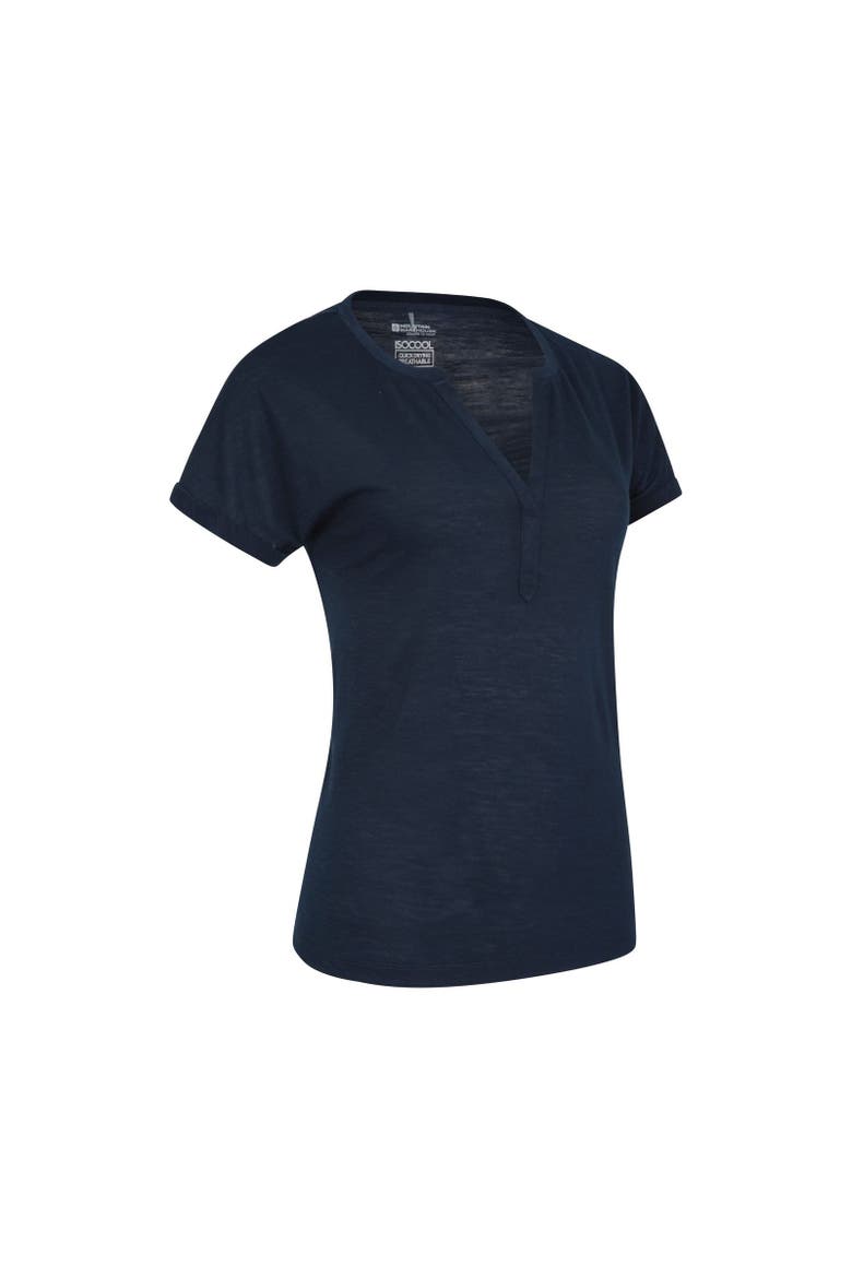 Skye Slub Quick Dry T-shirt, Alternate, color, Navy