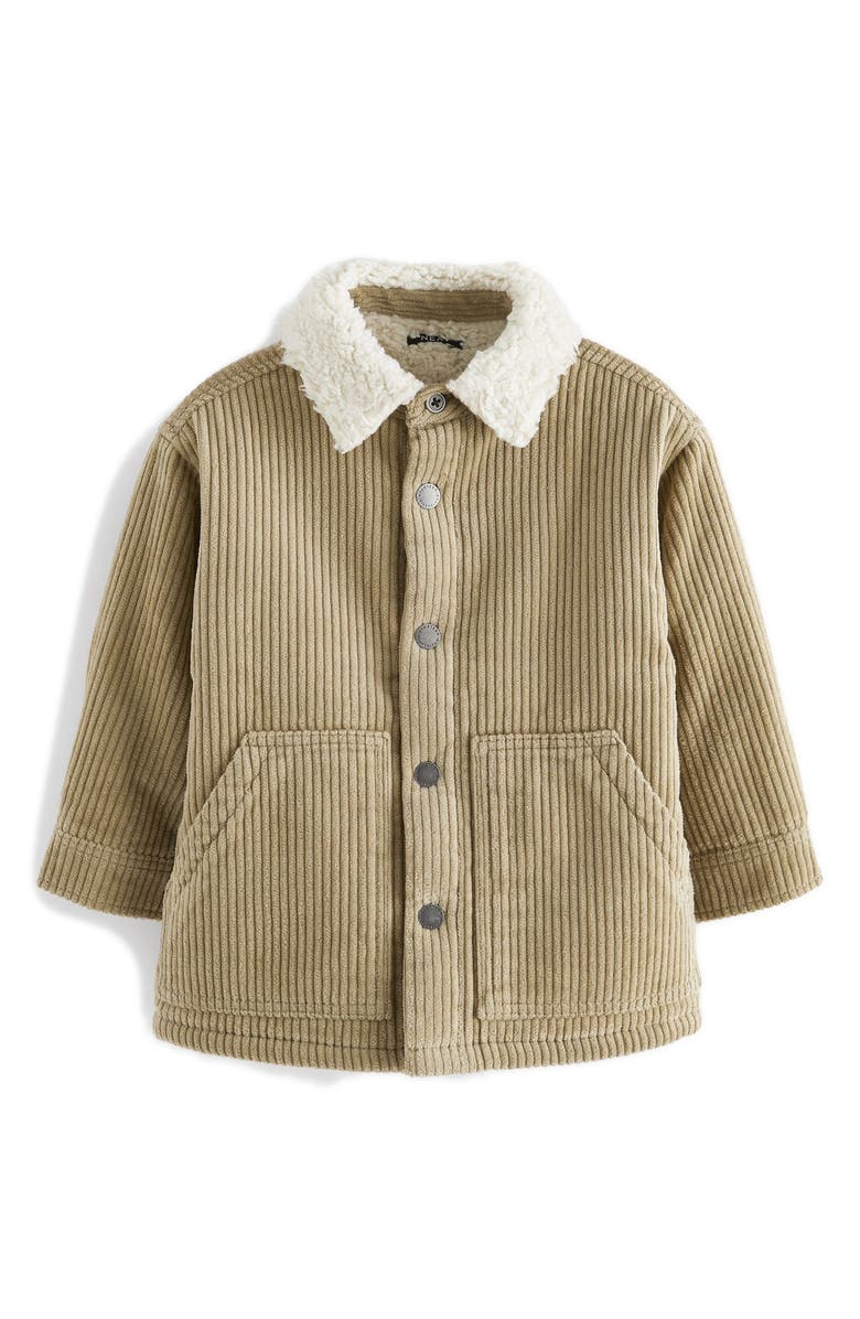 NEXT Kids' Corduroy High Pile Fleece Lined Shacket, Main, color, 
