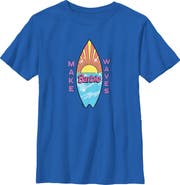 Barbie Boys' Make Waves and Surf T-Shirt