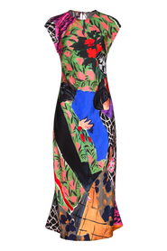 Untitled in Motion Cappella Open Back Midi Dress