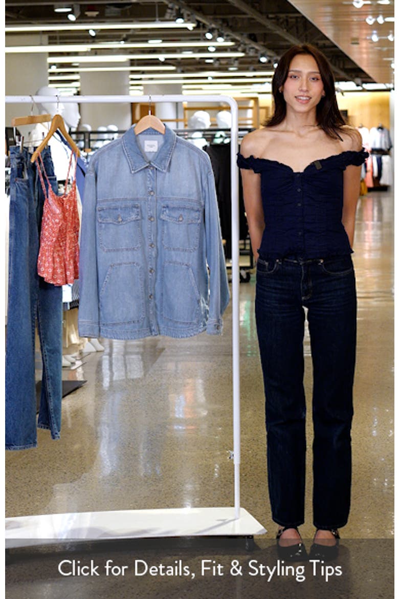 Oversize Denim Shirt video