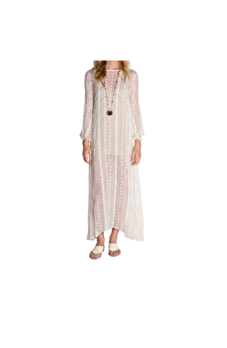 Madison Maison x Julie Harrah-Florence Bohemian Dress, Alternate, color, White