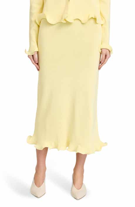 Isla Ruffle Hem Sweater Skirt