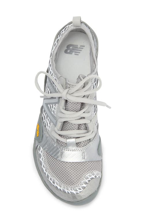 New Balance Mt10 Trail Running Shoe In Slate Grey/silver Metallic