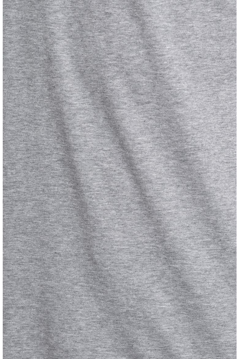 Living V-Neck T-Shirt, Alternate, color, GREY MELANGE