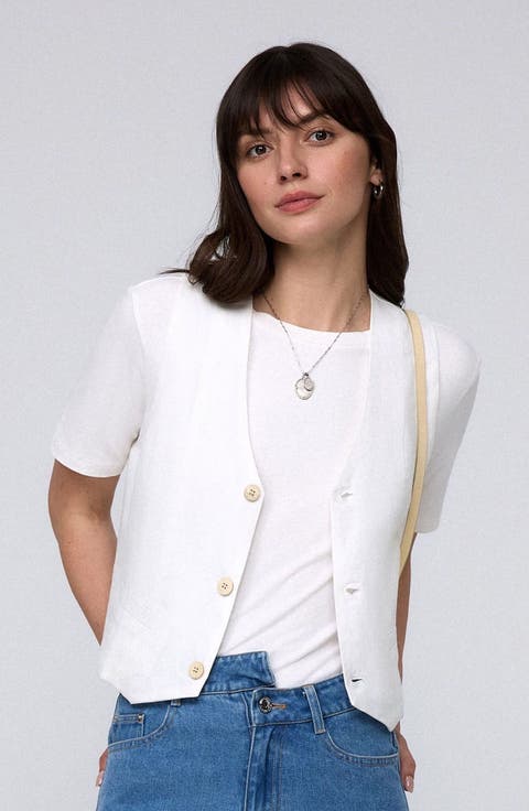 Hemp Tailored Vest