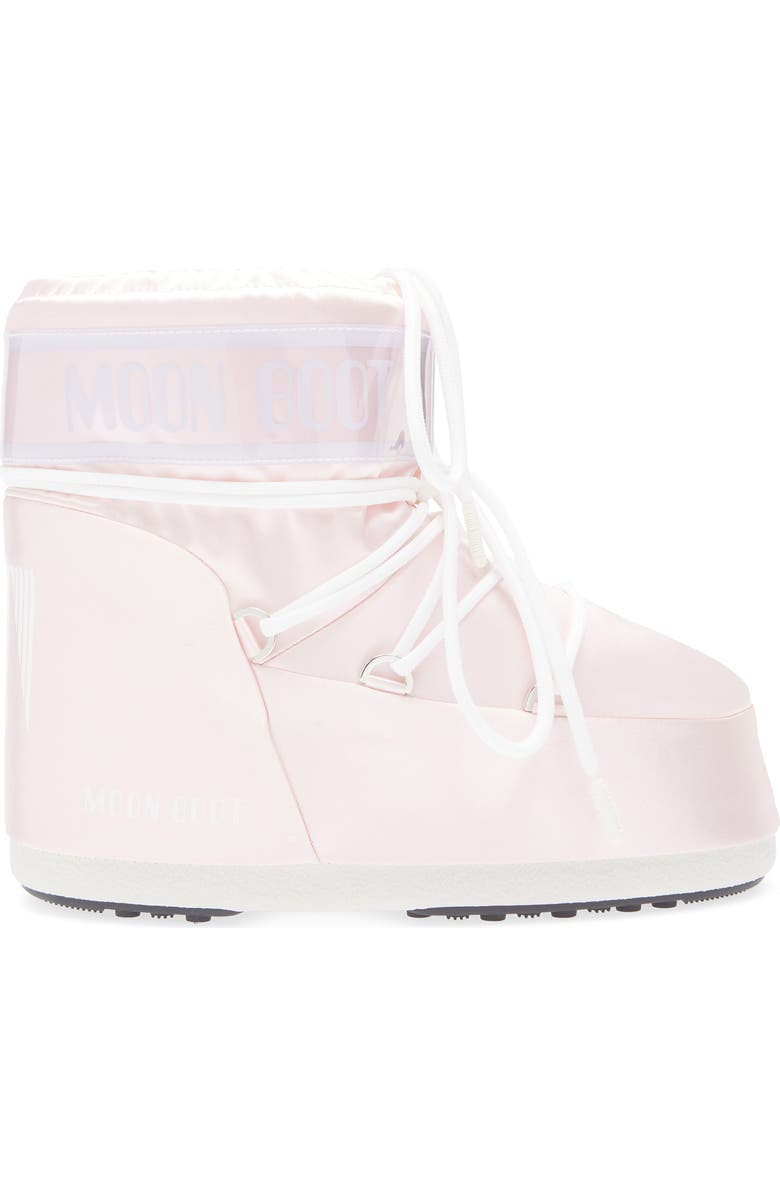 Moon Boot<sup>®</sup> Icon Low Water Repellent Nylon Boot, Alternate, color, Rose