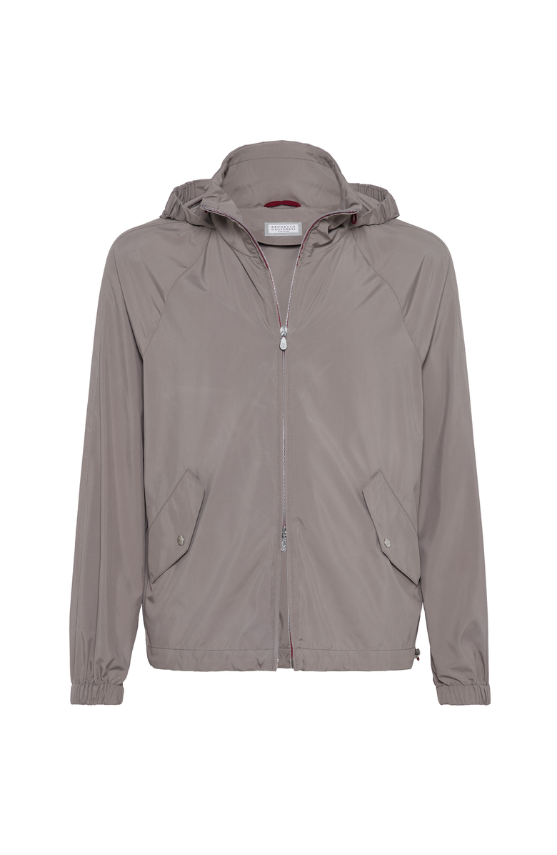 Brunello Cucinelli Outerwear with hood, Main, color, Grey