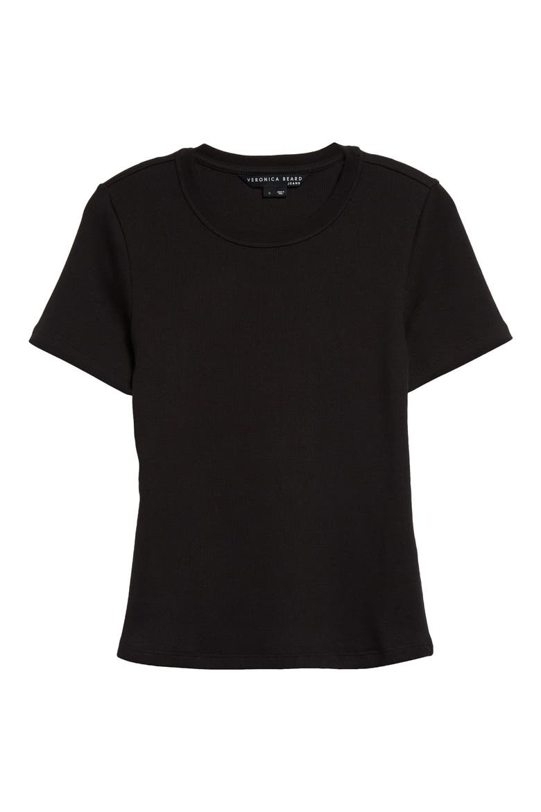 Pruitt Cotton T-Shirt, Alternate, color, BLACK