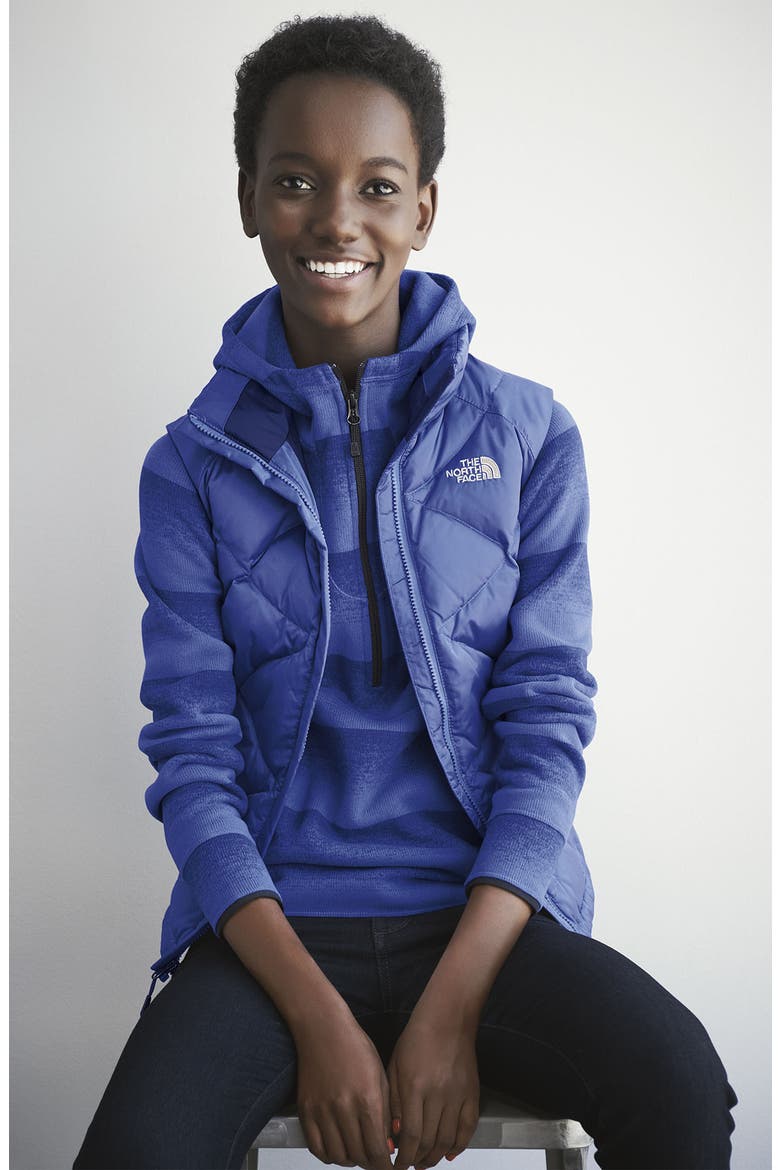 'Aconcagua' Down Vest, Alternate, color, BLACK