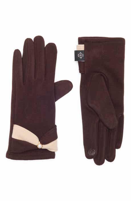 Colorblock Cuff Tech Gloves