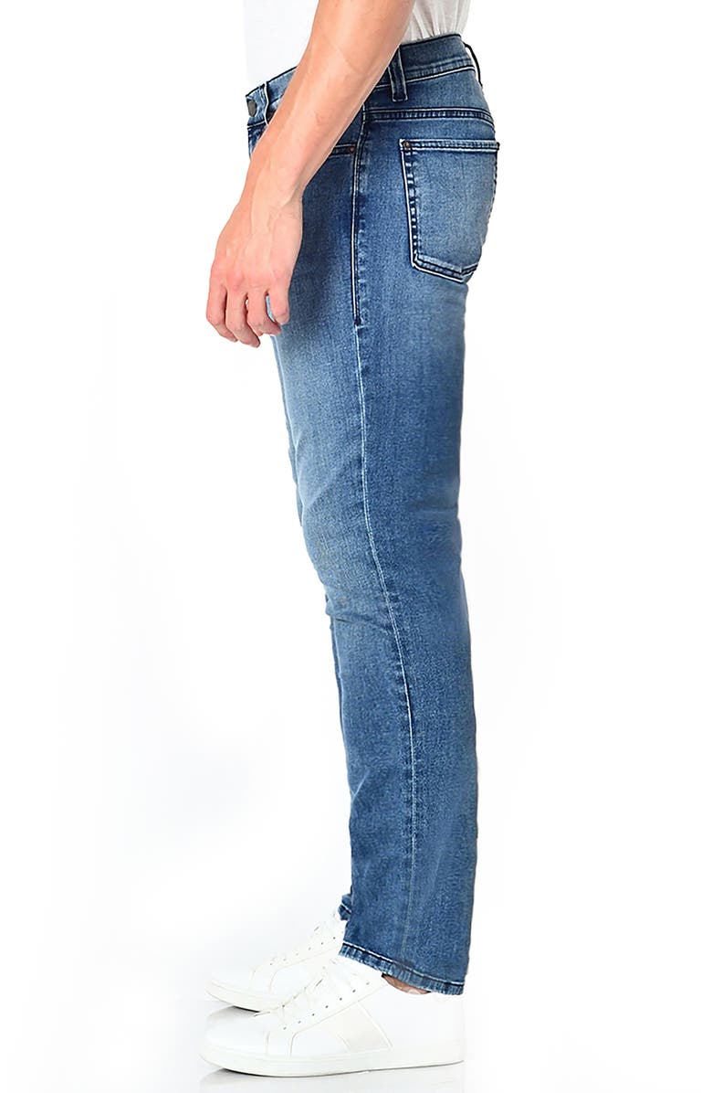 Fidelity Denim Jimmy Slim Straight Leg Jeans, Alternate, color, Coronado