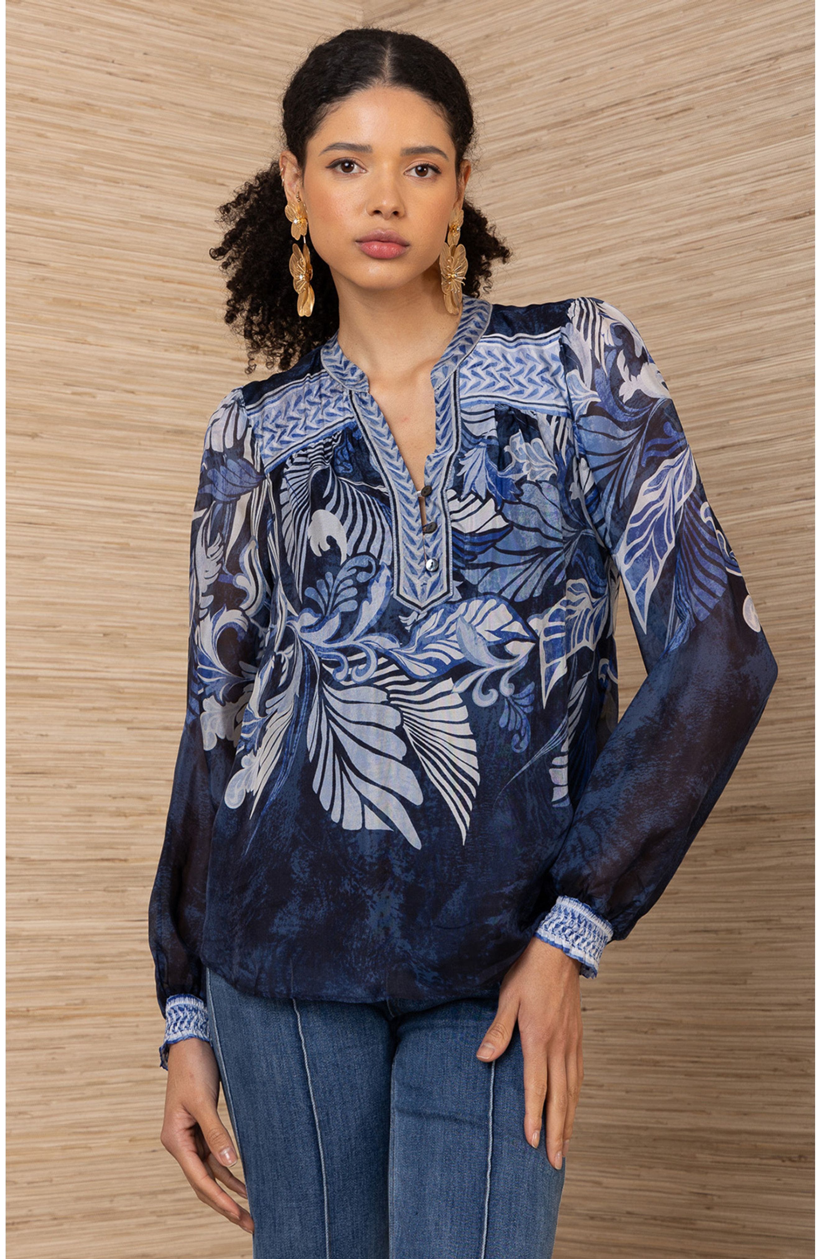 Delphine Chiffon Top - image 2