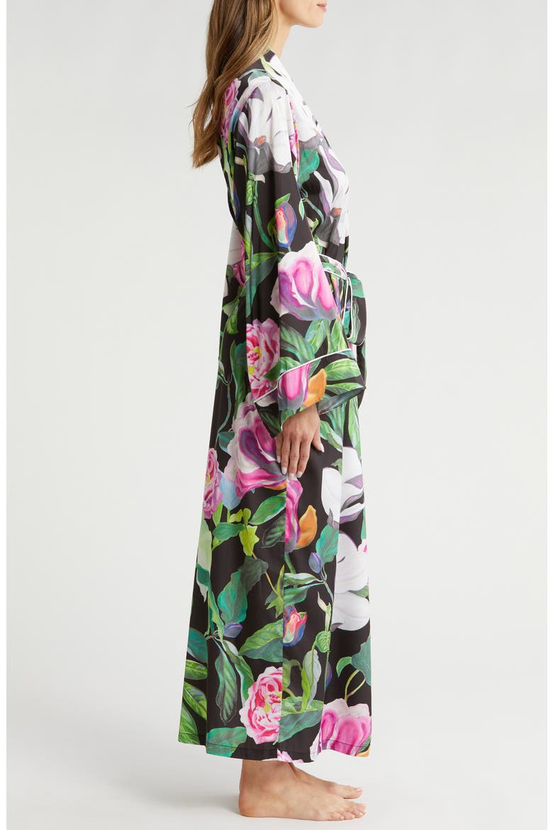 Print Maxi Robe, Alternate, color, SUMMER SHADOWS PRINT