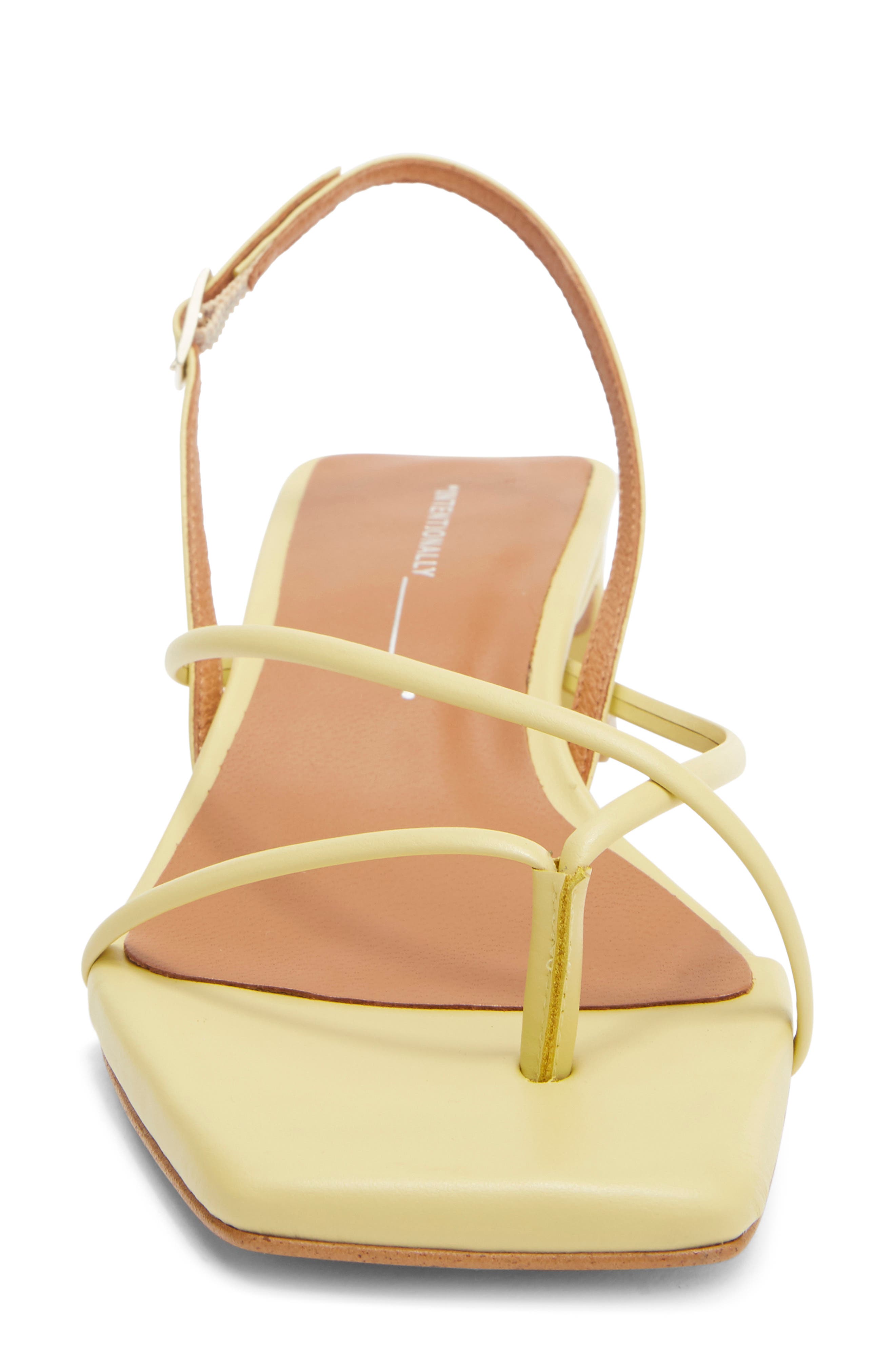 Fifi Slingback Sandal, Alternate, color, BUTTER