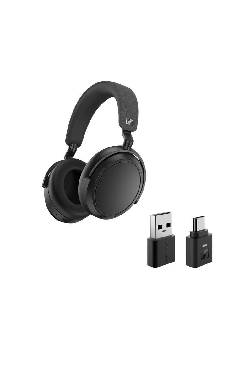Momentum 4 Headphone and BTD 700 USB Dongle Bundle, Main, color, Black